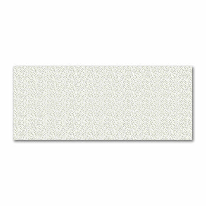Off-White Cotton Sateen Fabric with Pale Green Hand-painted Dab Motif Print | FACS-1241-092