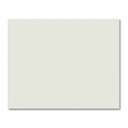 Off-White Cotton Sateen Fabric with Pale Green Repeating Square Motif Print | FACS-1241-122