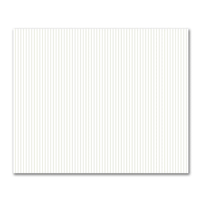 Off-White Cotton Sateen Fabric with Fine Pale Green Stripes, FACS-1241-151