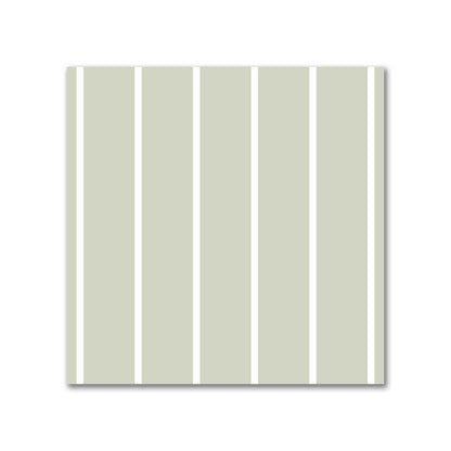 Cotton Sateen Fabric with Fine Off-White Stripes on Pale Green, FACS-1241-152