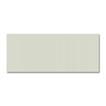 Cotton Sateen Fabric with Fine Off-White Stripes on Pale Green, FACS-1241-152