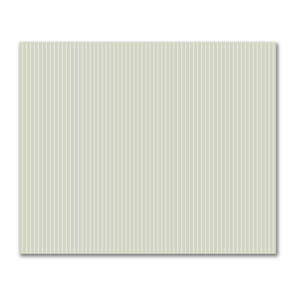 Cotton Sateen Fabric with Fine Off-White Stripes on Pale Green, FACS-1241-152