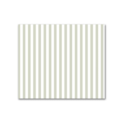 Off-White Cotton Sateen Fabric with Thin Pale Green Bars, FACS-1241-241
