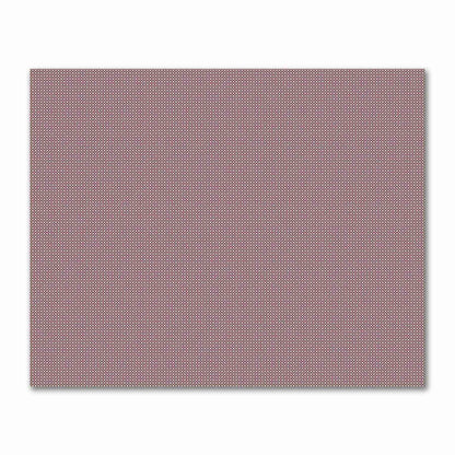 Pale Cream Cotton Sateen Fabric with Burgundy Red Repeating Square Motif Print | FACS-1283-122