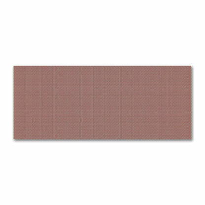 Tan Cotton Sateen Fabric with Burgundy Red Double Weave Motif Print | FACS-1284-144