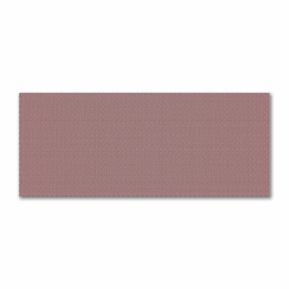 Beige Cotton Sateen Fabric with Burgundy Red Single Weave Motif Print | FACS-1285-142