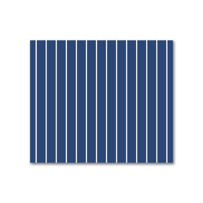 Cotton Sateen Fabric with Fine Off-Off-White Stripes on Royal Blue, FACS-1291-152