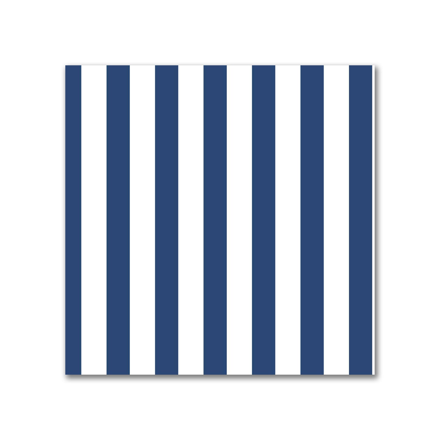 Off-White Cotton Sateen Fabric with Thin Royal Blue Bars, FACS-1291-241