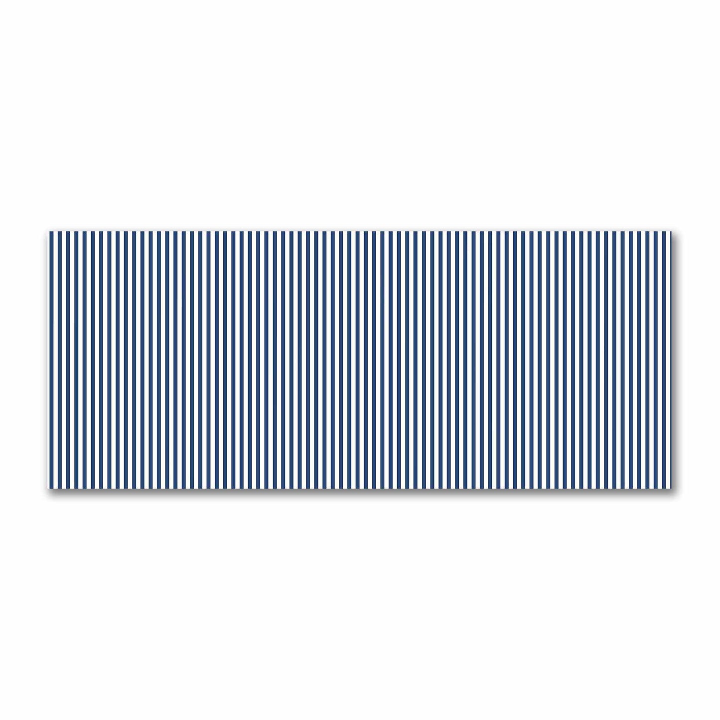 Off-White Cotton Sateen Fabric with Thin Royal Blue Bars, FACS-1291-241