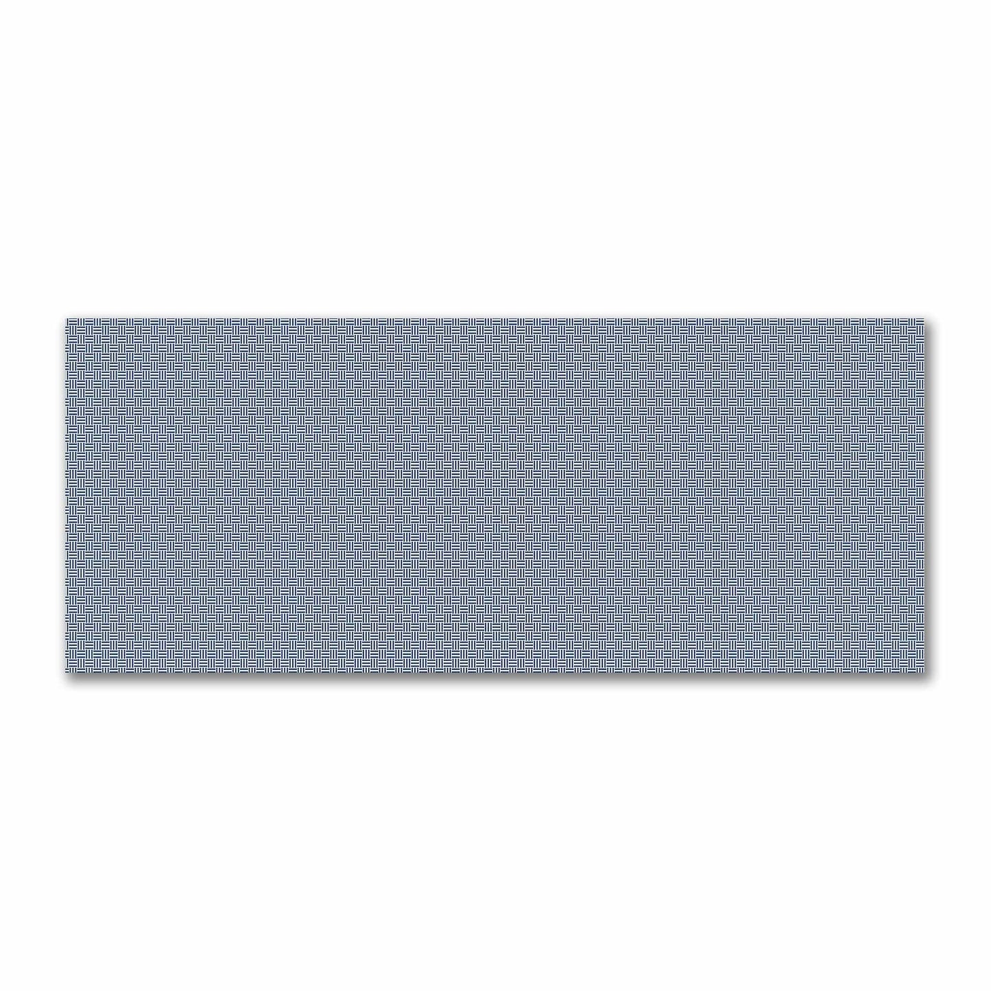 Pale Cream Cotton Sateen Fabric with Royal Blue Single Weave Motif Print | FACS-1293-142