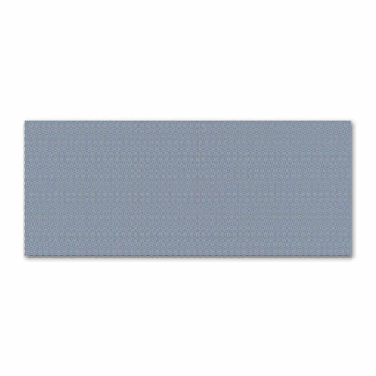 Pale Cream Cotton Sateen Fabric with Royal Blue Single Weave Motif Print | FACS-1293-142