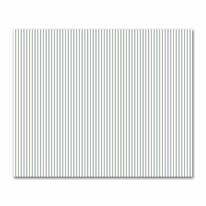 Cotton Sateen Fabric with Fine Royal Blue Stripes on Pale Cream, FACS-1293-151