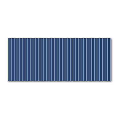 Cotton Sateen Fabric with Fine Pale Cream Stripes on Royal Blue, FACS-1293-152