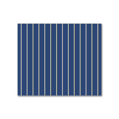 Cotton Sateen Fabric with Fine Tan Stripes on Royal Blue, FACS-1294-152
