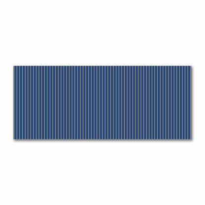Cotton Sateen Fabric with Fine Tan Stripes on Royal Blue, FACS-1294-152