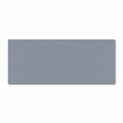 Beige Cotton Sateen Fabric with Royal Blue Single Weave Motif Print | FACS-1295-142