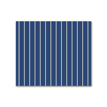 Cotton Sateen Fabric with Fine Beige Stripes on Royal Blue, FACS-1295-152