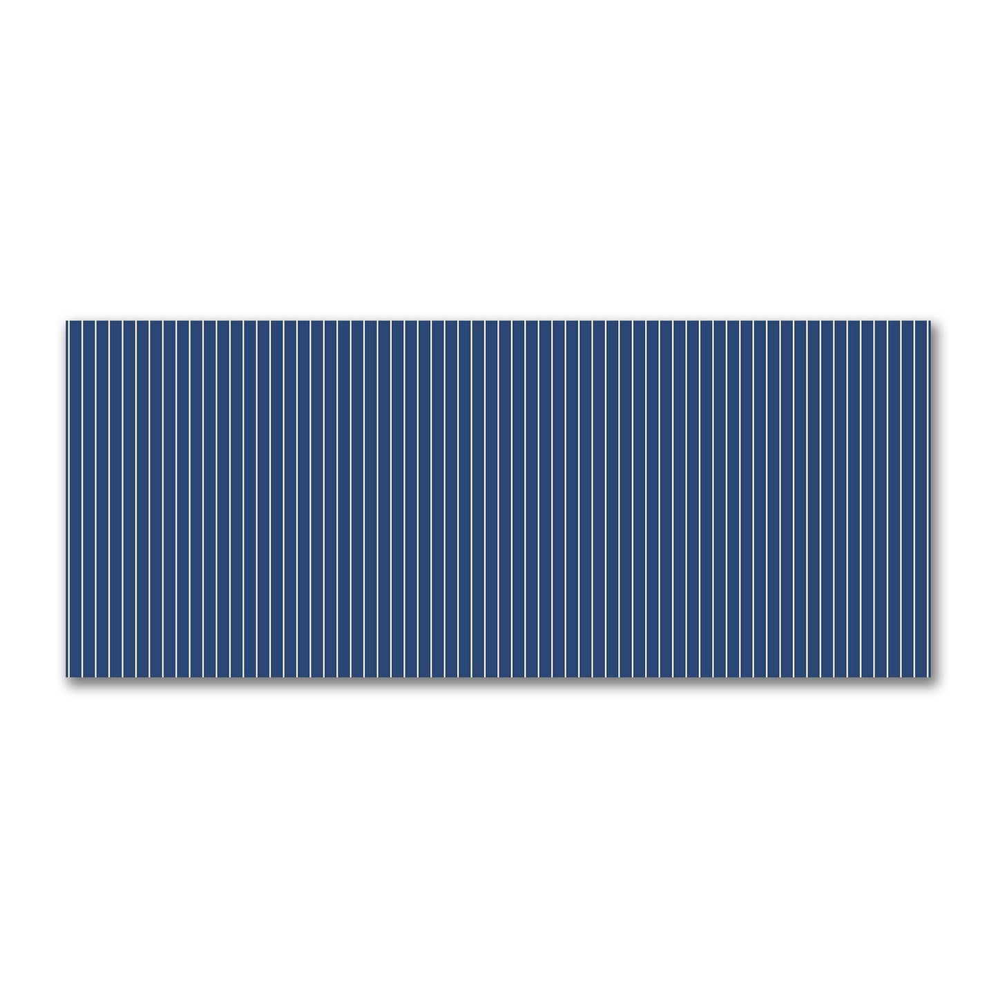 Cotton Sateen Fabric with Fine Beige Stripes on Royal Blue, FACS-1295-152
