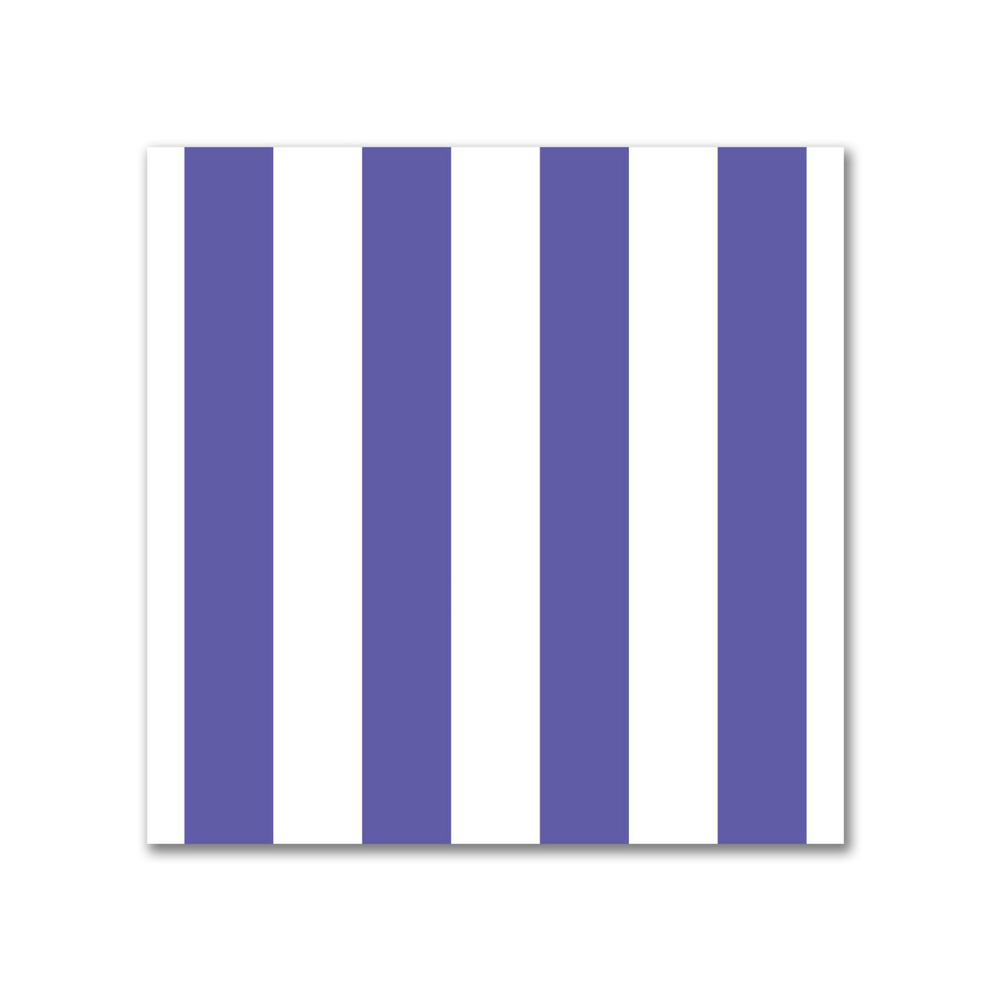 Off-White Cotton Sateen Fabric with Purple Bars, FACS-1300-051