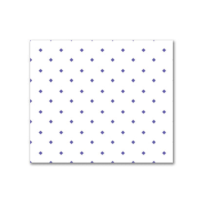 Off-White Cotton Sateen Fabric with Purple Diamonds, FACS-1300-101
