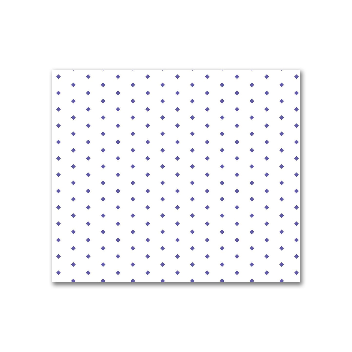Off-White Cotton Sateen Fabric with Fine Purple Diamonds, FACS-1300-111