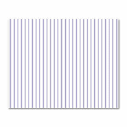 Off-White Cotton Sateen Fabric with Fine Purple Stripes, FACS-1300-151