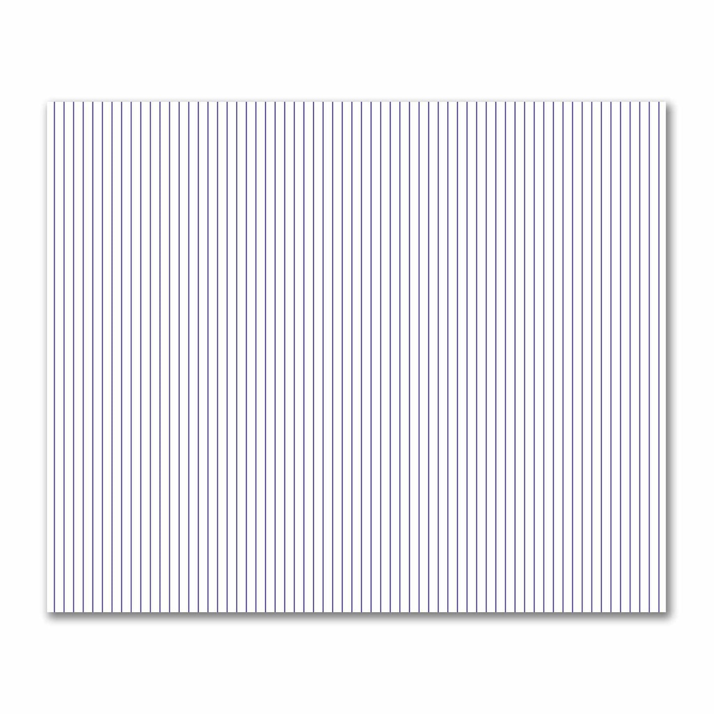 Off-White Cotton Sateen Fabric with Fine Purple Stripes, FACS-1300-151