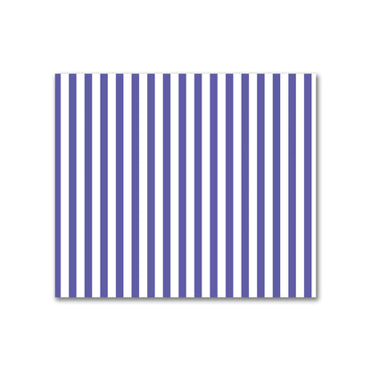 Off-White Cotton Sateen Fabric with Thin Purple Bars, FACS-1300-241