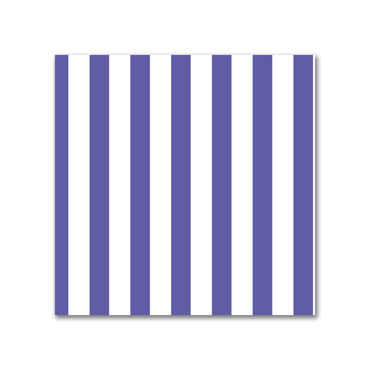 Off-White Cotton Sateen Fabric with Thin Purple Bars, FACS-1300-241