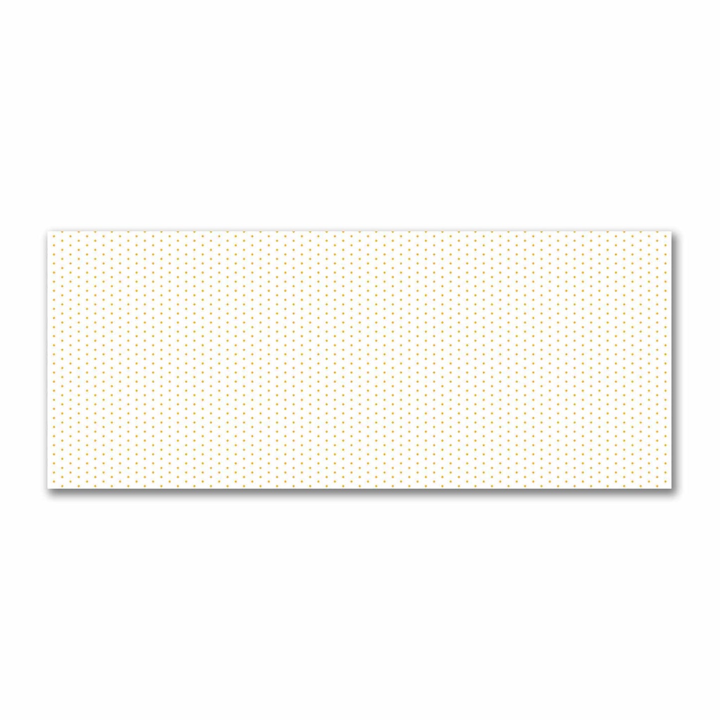 Off-White Cotton Sateen Fabric with Fine Yellow-Orange Diamonds, FACS-1310-111