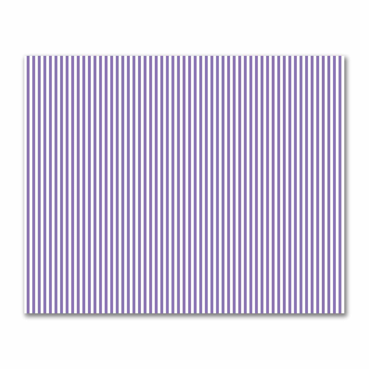 Off-White Cotton Sateen Fabric with Purple Bars, FACS-1320-051