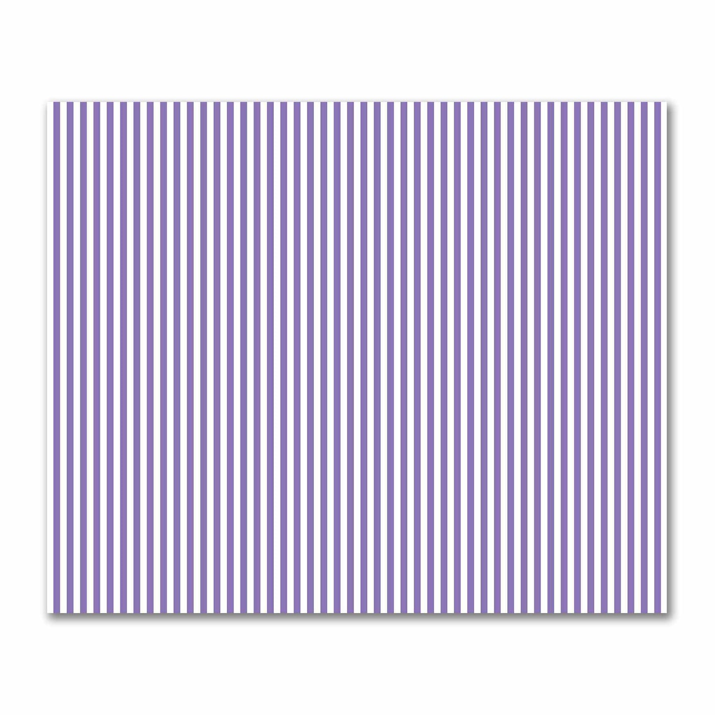 Off-White Cotton Sateen Fabric with Purple Bars, FACS-1320-051