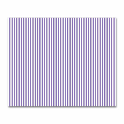 Off-White Cotton Sateen Fabric with Purple Bars, FACS-1320-051