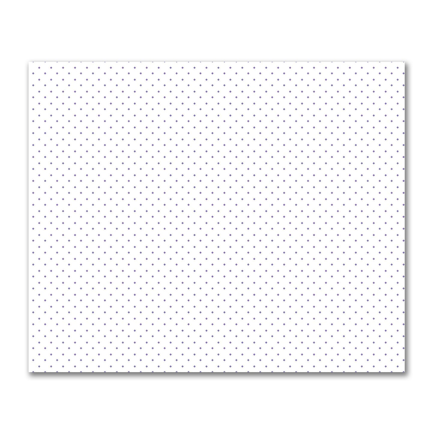 Off-White Cotton Sateen Fabric with Purple Diamonds, FACS-1320-101