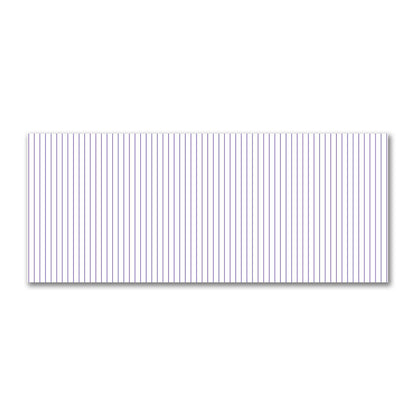 Off-White Cotton Sateen Fabric with Fine Purple Stripes, FACS-1320-151
