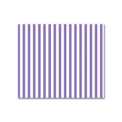 Off-White Cotton Sateen Fabric with Thin Purple Bars, FACS-1320-241
