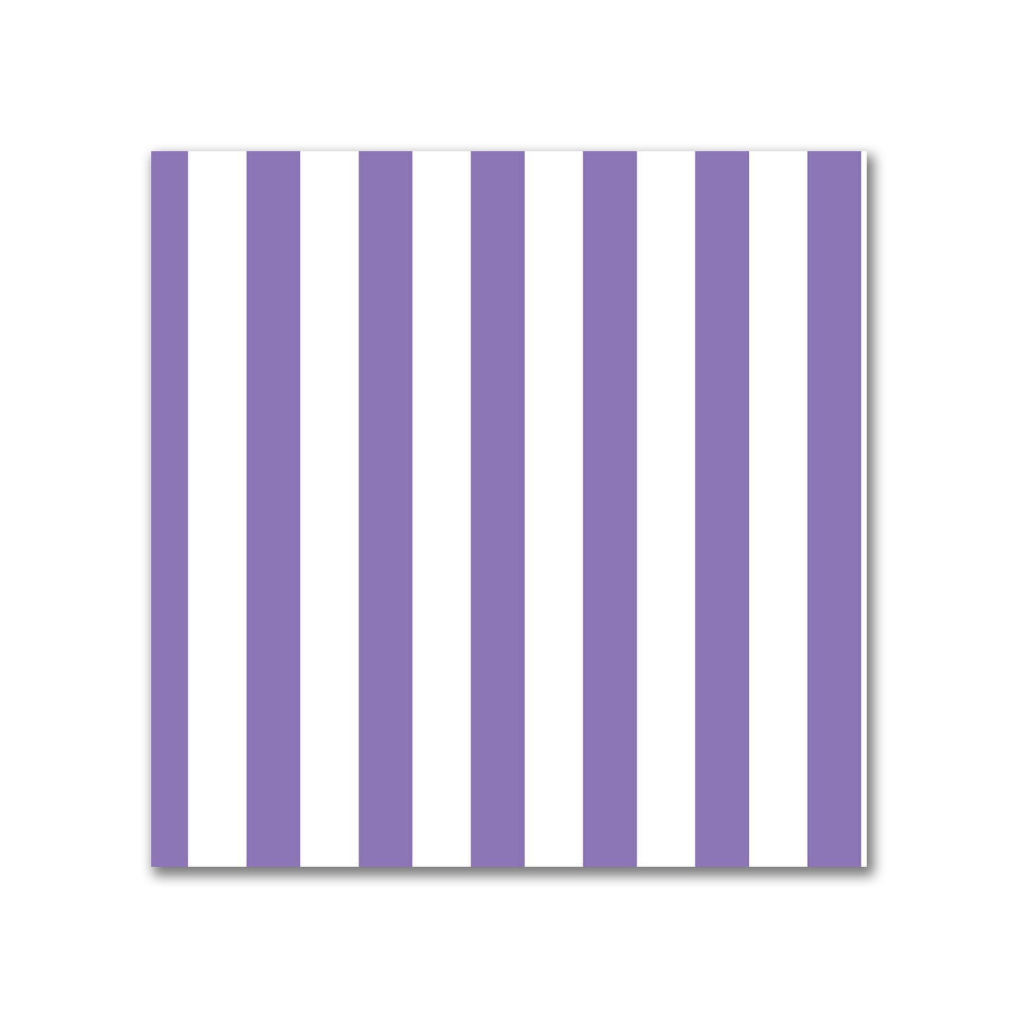 Off-White Cotton Sateen Fabric with Thin Purple Bars, FACS-1320-241