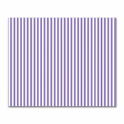 Off-White Cotton Sateen Fabric with Thin Purple Bars, FACS-1320-241