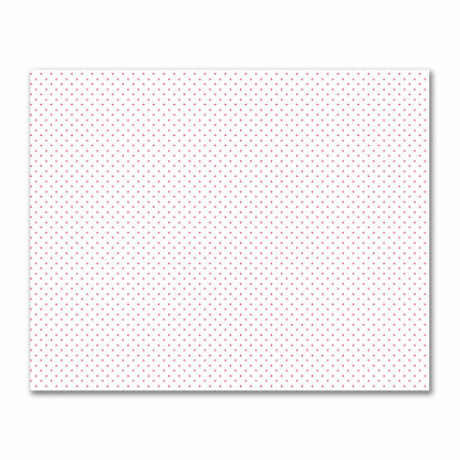 Off-White Cotton Sateen Fabric with Red Diamonds, FACS-1330-101