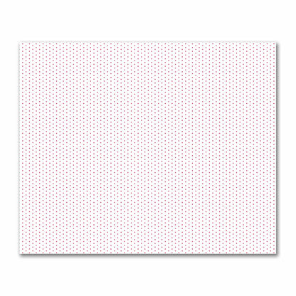 Off-White Cotton Sateen Fabric with Fine Red Diamonds, FACS-1330-111