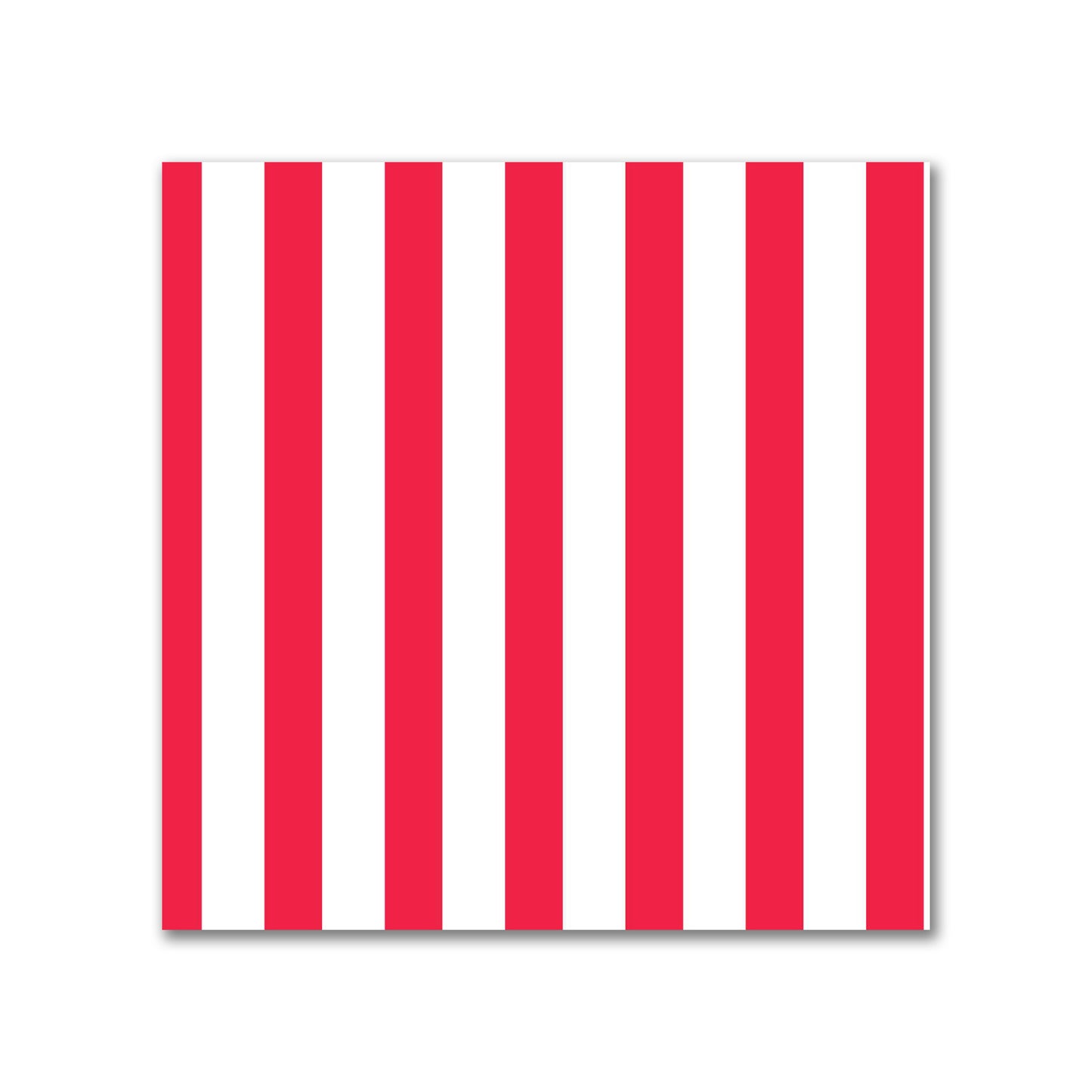 Off-White Cotton Sateen Fabric with Thin Red Bars, FACS-1330-241