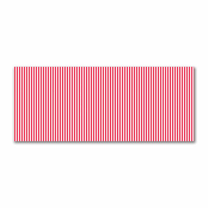 Off-White Cotton Sateen Fabric with Thin Red Bars, FACS-1330-241
