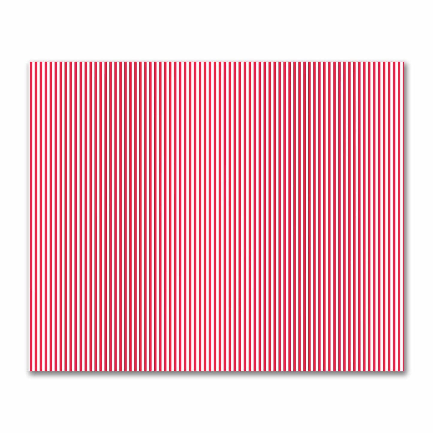 Off-White Cotton Sateen Fabric with Thin Red Bars, FACS-1330-241
