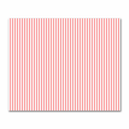 Off-White Cotton Sateen Fabric with Pink Bars, FACS-1340-051