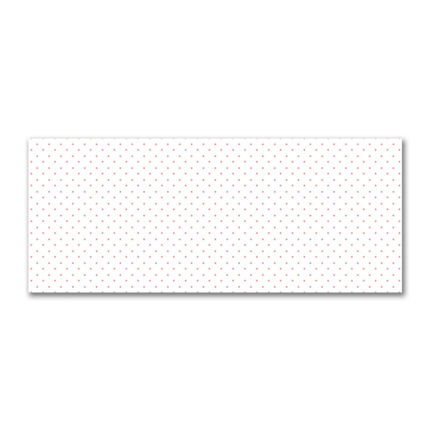 Off-White Cotton Sateen Fabric with Pink Diamonds, FACS-1340-101