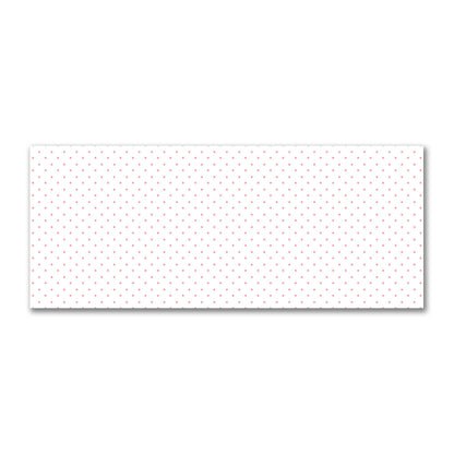 Off-White Cotton Sateen Fabric with Pink Diamonds, FACS-1340-101