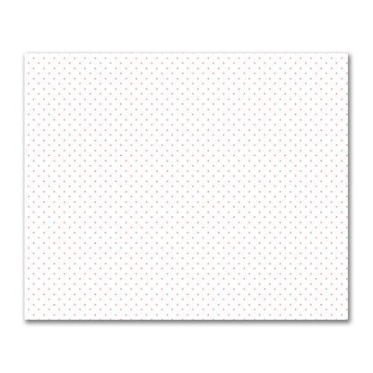 Off-White Cotton Sateen Fabric with Pink Diamonds, FACS-1340-101