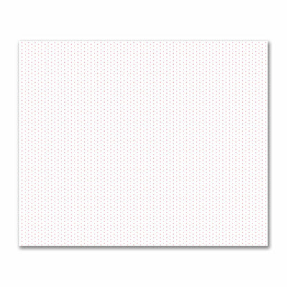 Off-White Cotton Sateen Fabric with Fine Pink Diamonds, FACS-1340-111