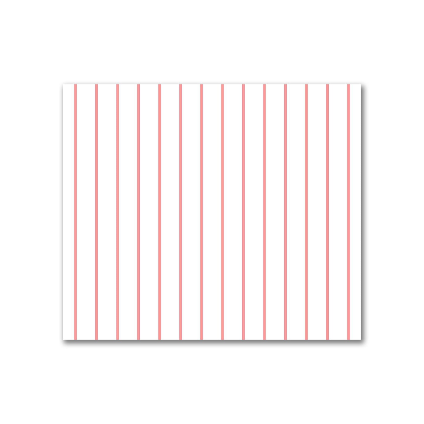 Off-White Cotton Sateen Fabric with Fine Pink Stripes, FACS-1340-151