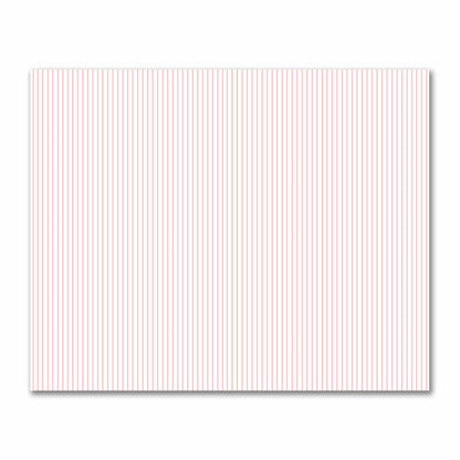 Off-White Cotton Sateen Fabric with Fine Pink Stripes, FACS-1340-151